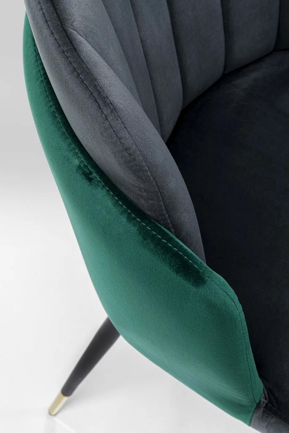 KARE Stuhl Hojas Grau