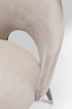 KARE Stuhl Iris Velvet Beige