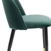 KARE Stuhl Iris Velvet Grün