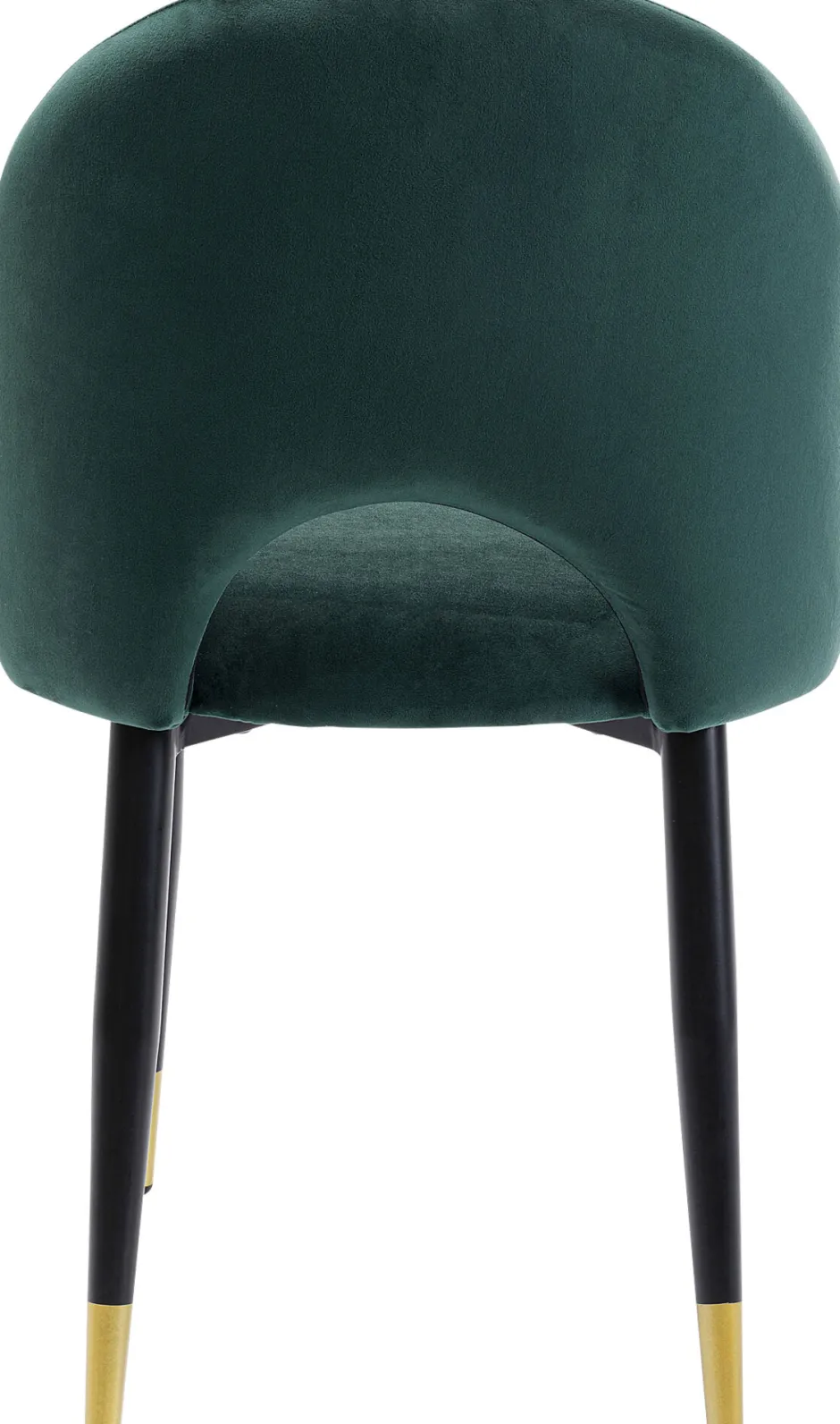 KARE Stuhl Iris Velvet Grün