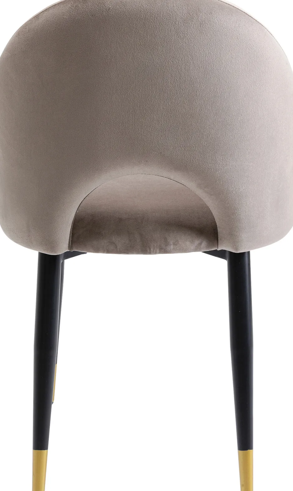 KARE Stuhl Iris Velvet Taupe (2/Set)