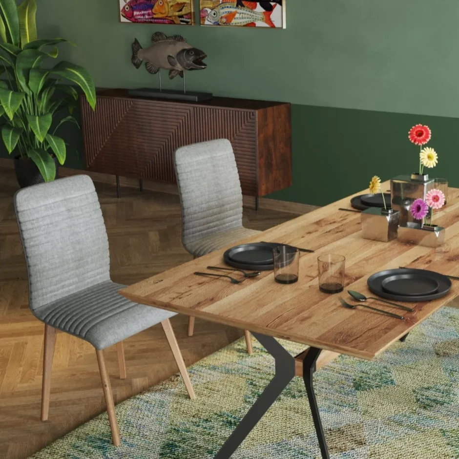 KARE Stuhl Lara Ecru