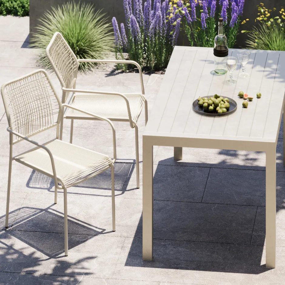 KARE Stuhl Madagascar Grau