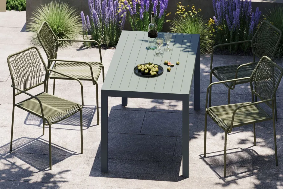 KARE Stuhl Madagascar Grün