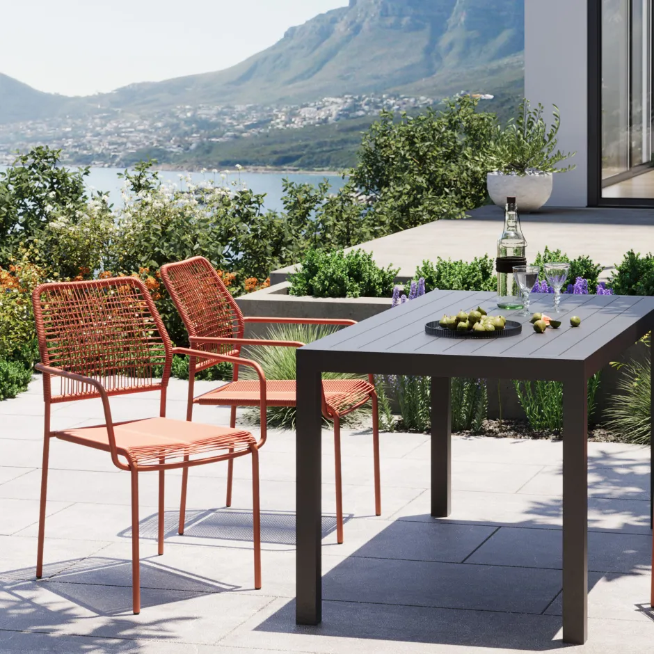 KARE Stuhl Madagascar Rot