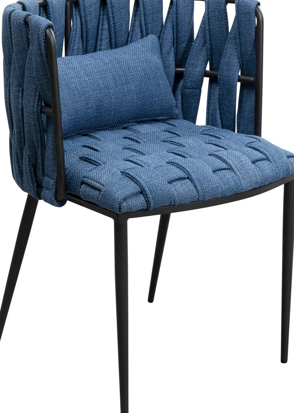 KARE Stuhl Saluti Blau