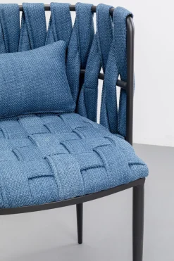 KARE Stuhl Saluti Blau