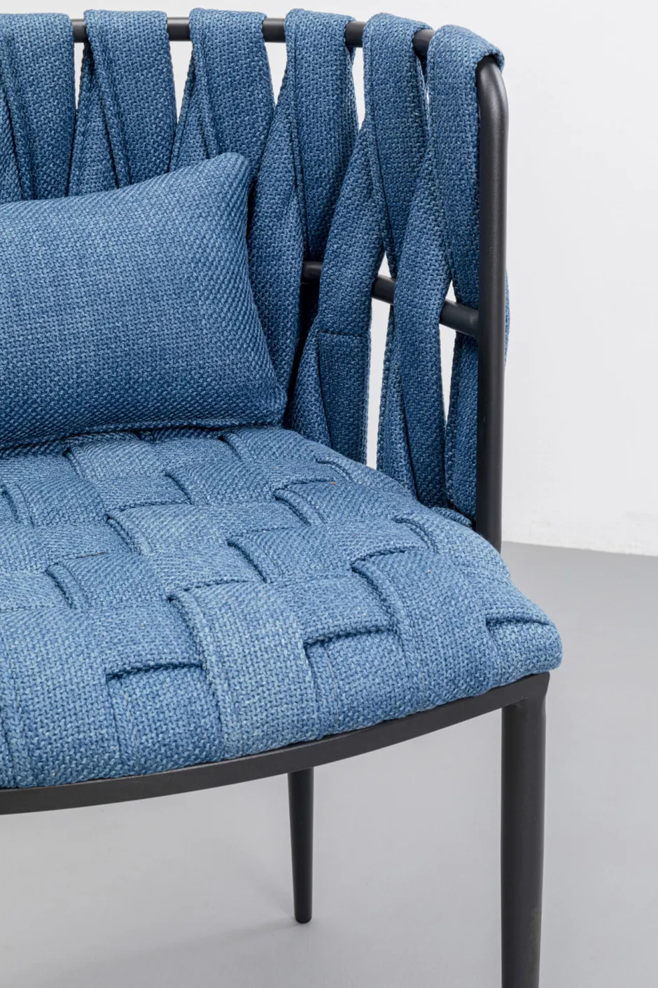 KARE Stuhl Saluti Blau