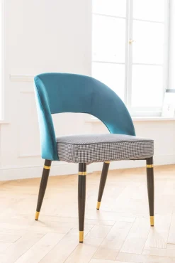 KARE Stuhl Samantha Petrol