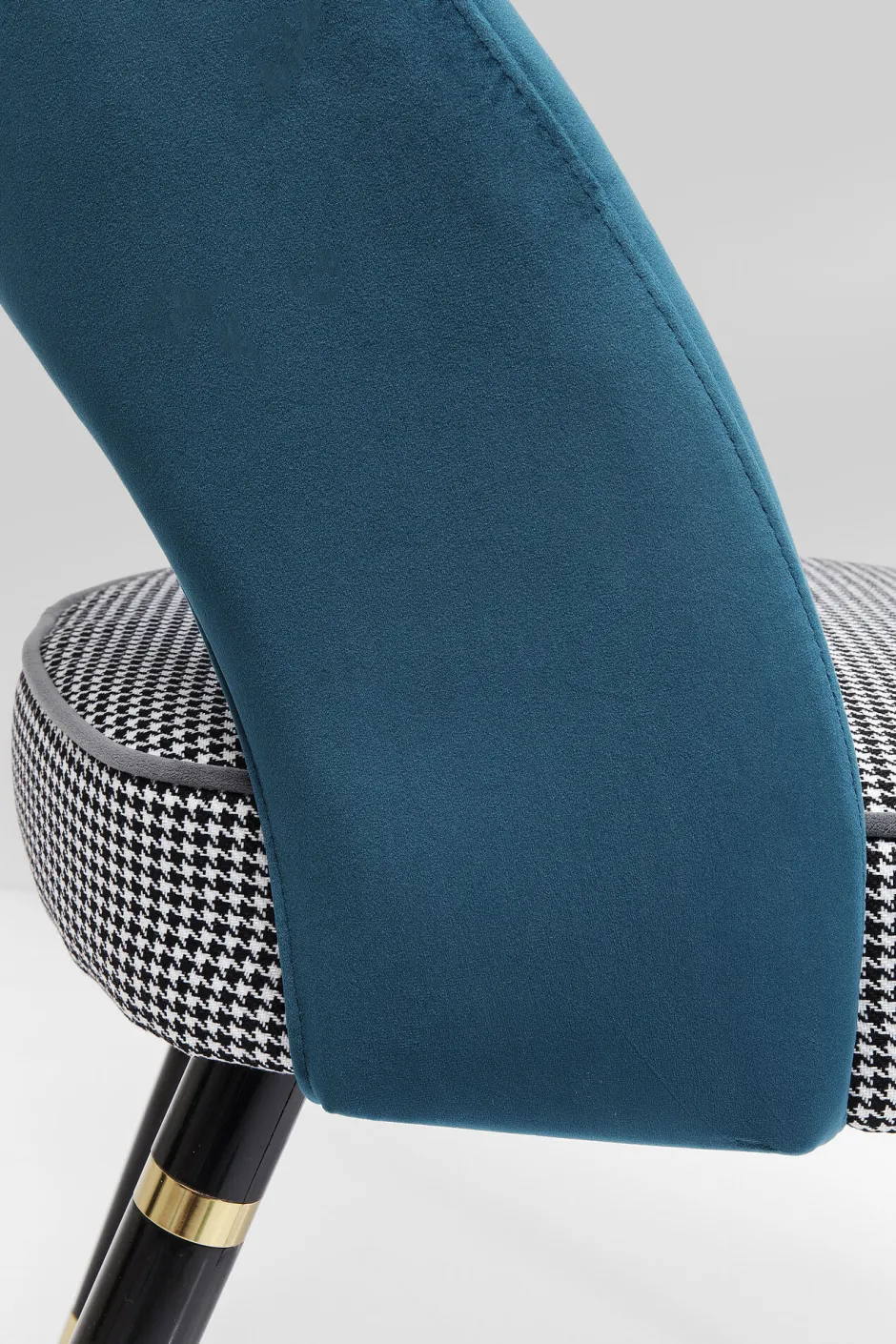 KARE Stuhl Samantha Petrol