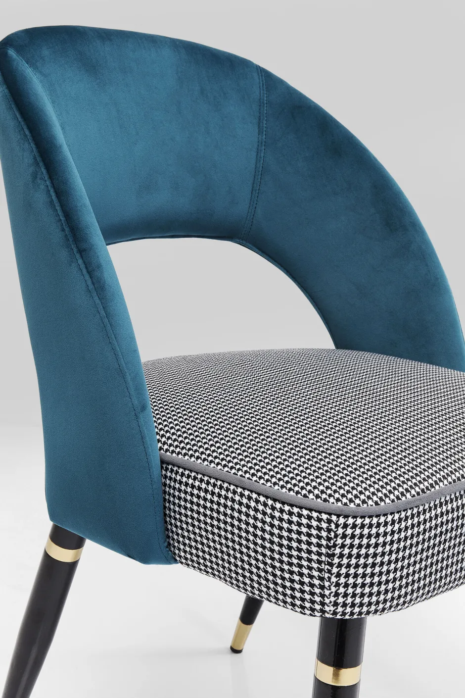 KARE Stuhl Samantha Petrol