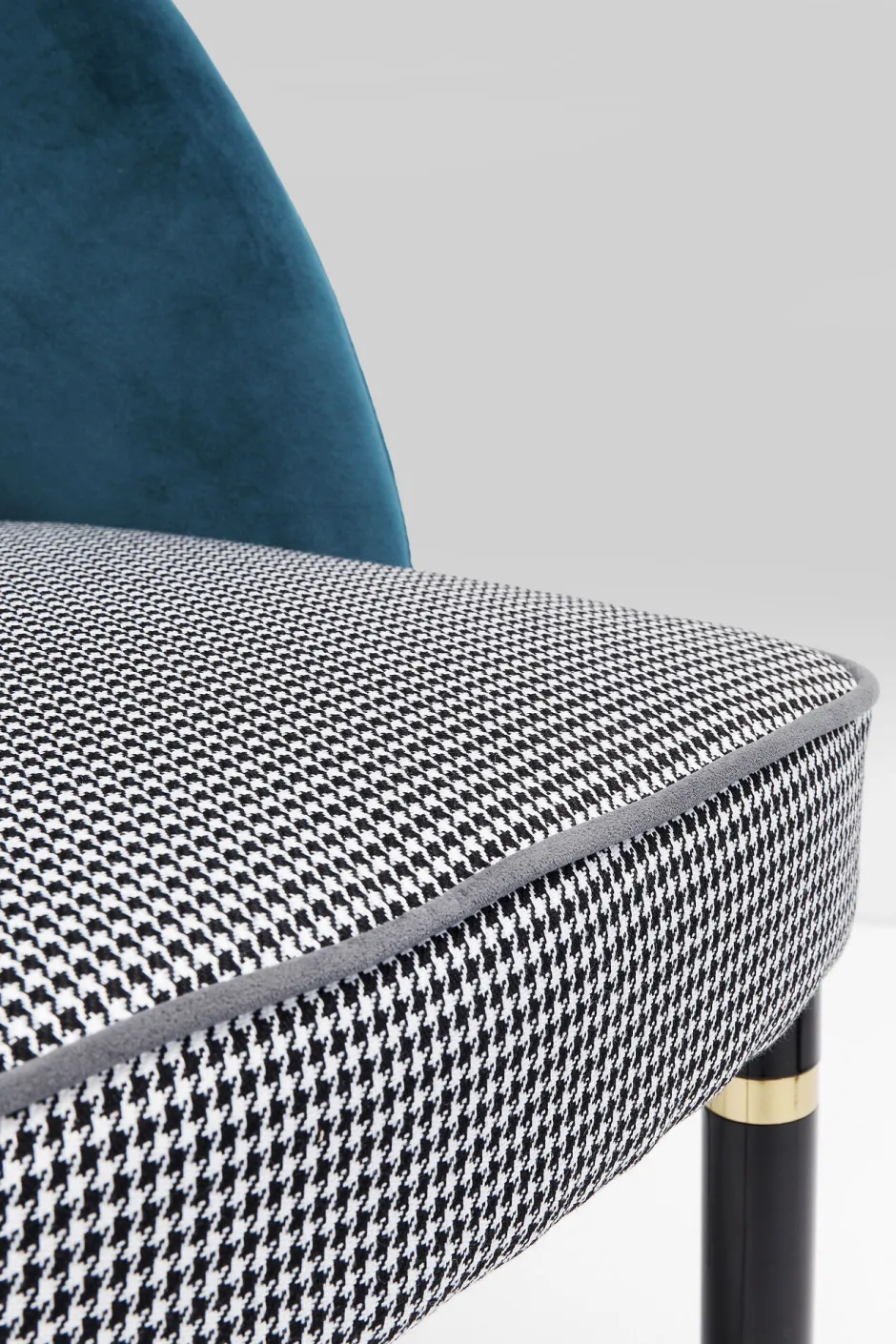 KARE Stuhl Samantha Petrol