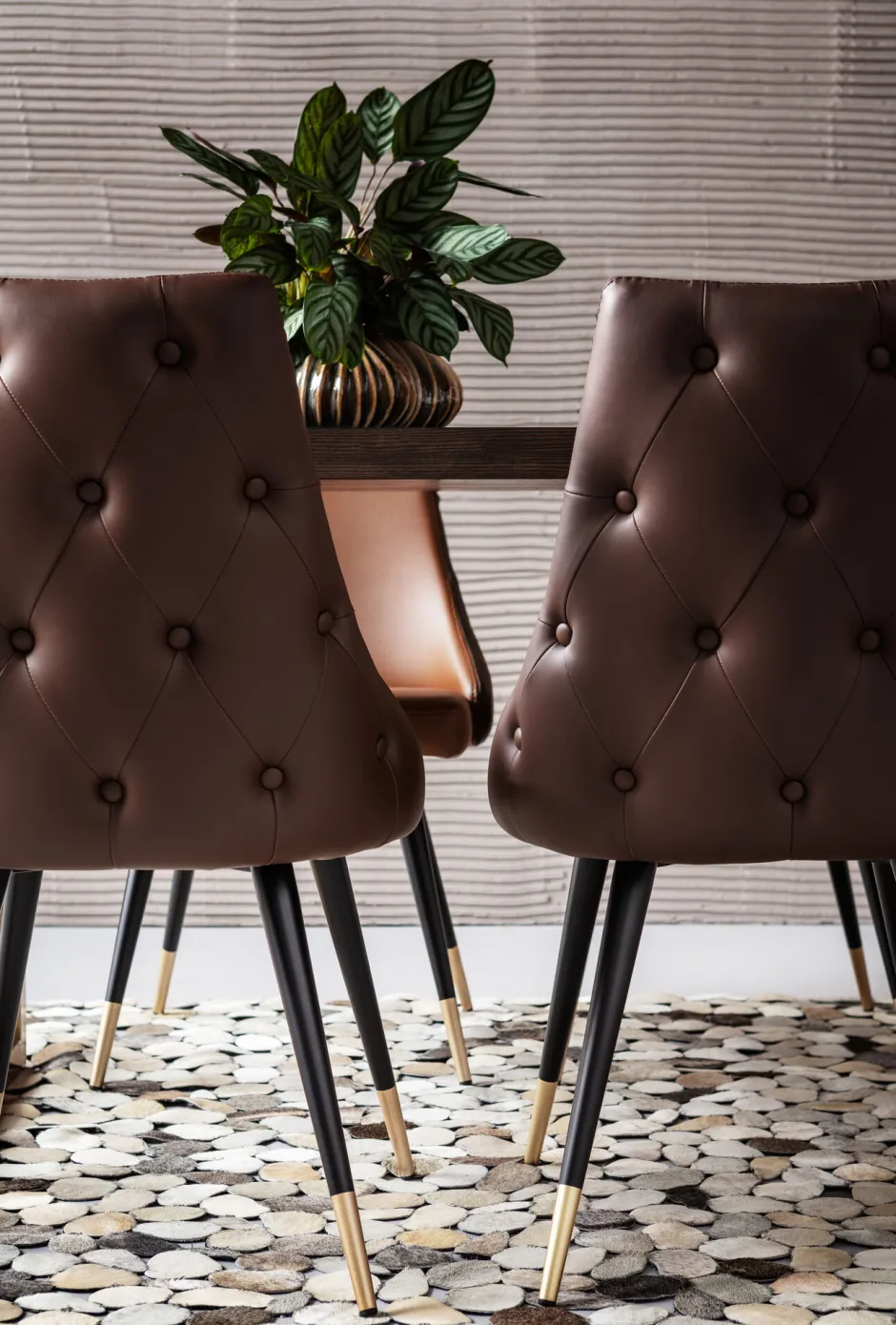 KARE Stuhl Urban Desire Braun