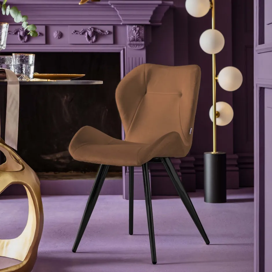 KARE Stuhl Viva Braun