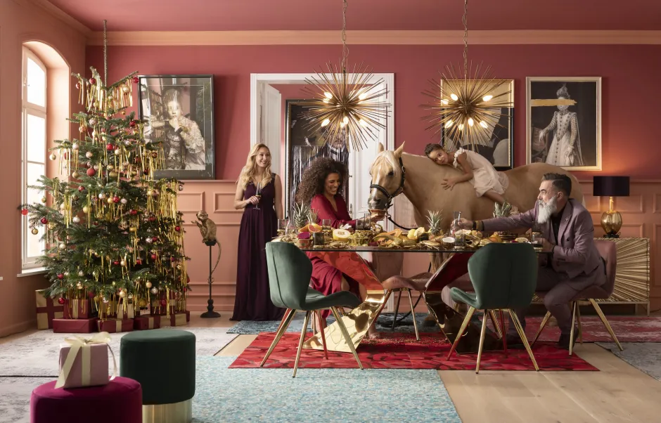 KARE Stuhl Viva Grün