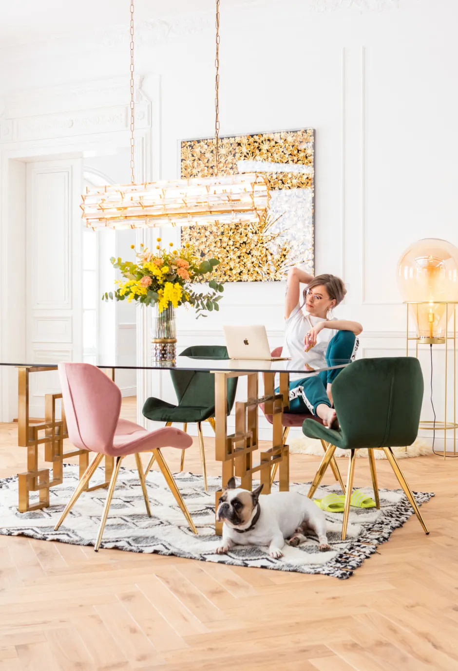 KARE Stuhl Viva Grün