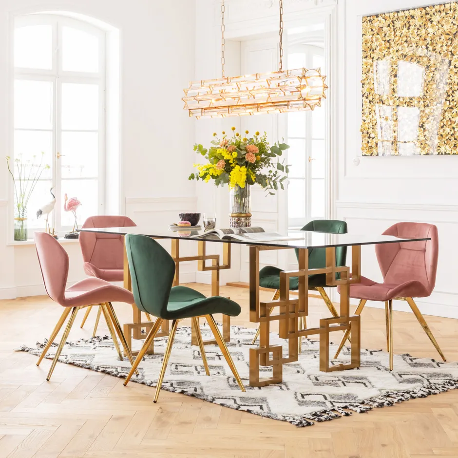 KARE Stuhl Viva Rose