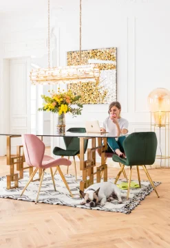 KARE Stuhl Viva Rose