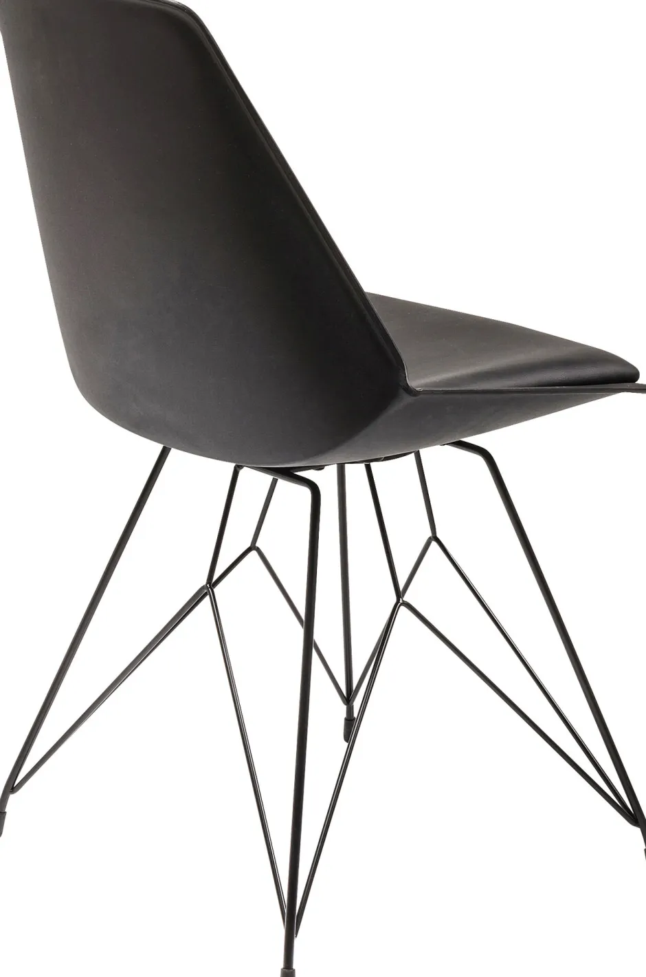 KARE Stuhl Wire Black