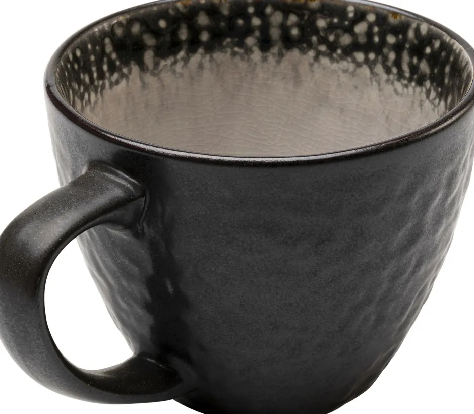 KARE Tasse Soho Grau 9cm