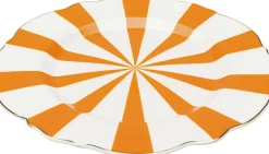 KARE Teller Harlequin Orange Ø22cm