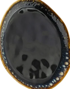 KARE Teller Lio Dunkelblau Ø20cm