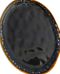 KARE Teller Lio Dunkelblau Ø26cm