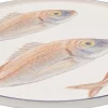 KARE Teller Poisson Blau Ø27cm Sortiert