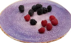 KARE Teller Shirley Violett Ø26cm