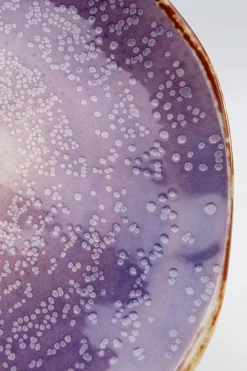 KARE Teller Shirley Violett Ø21cm