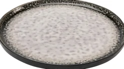 KARE Teller Soho Grau Ø27cm