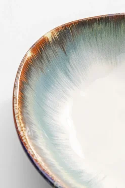 KARE Teller Tief Laguna Blau Ø20cm