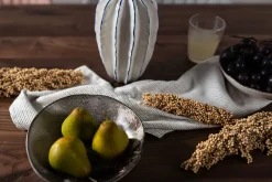 KARE Teller Tief Savannah Braun/Grau Matt Ø20cm