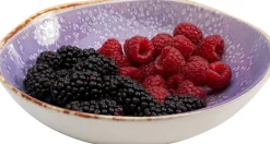 KARE Teller Tief Shirley Violett Ø21cm