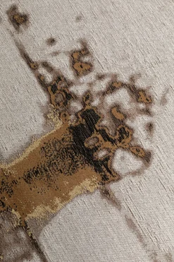 KARE Teppich Abstract Grey Line Ø200cm