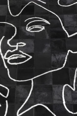 KARE Teppich Art Faces 170x240cm