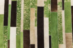 KARE Teppich Brick Grün 170x240cm