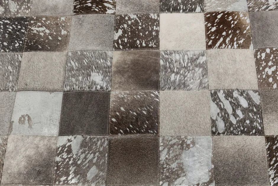 KARE Teppich Cosmo Grau Fur 170x240cm