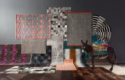 KARE Teppich Cosmo Grey Fur 200x300cm