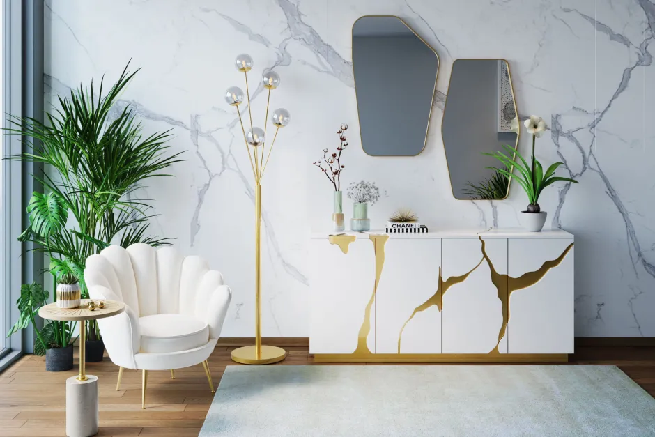 KARE Teppich Cosy Classic Creme 170x240cm