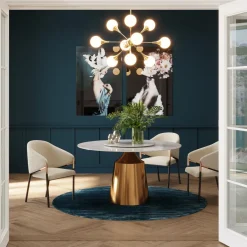 KARE Teppich Cosy Ocean Ø200cm