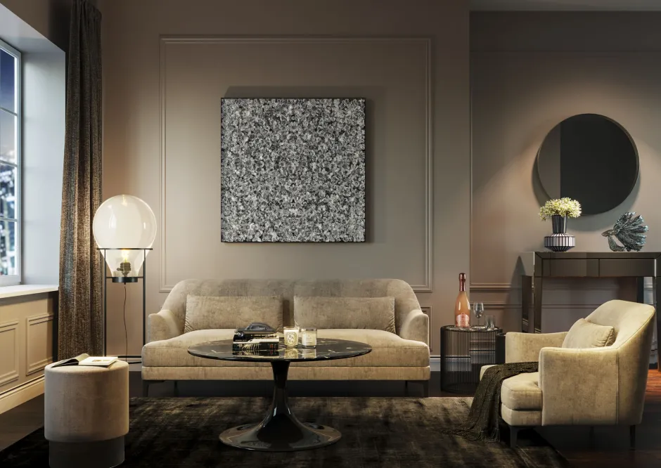 KARE Teppich Cosy Rocky 200x300cm