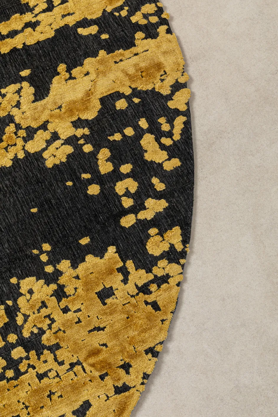 KARE Teppich Silja Gelb Ø200cm