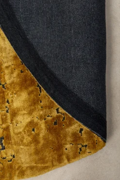 KARE Teppich Silja Gelb Ø200cm