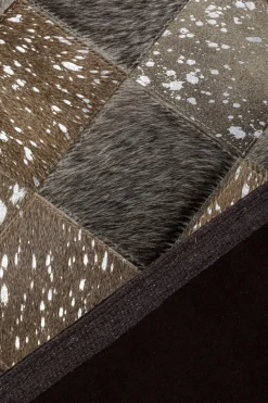 KARE Teppich Squares Grau 120x180cm