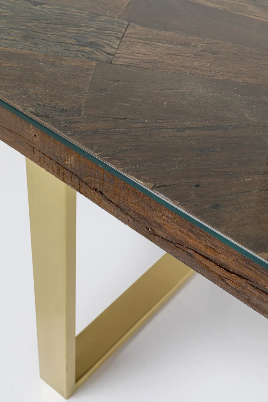 KARE Tisch Conley Brass 160x80