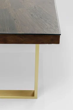 KARE Tisch Conley Brass 180x90cm