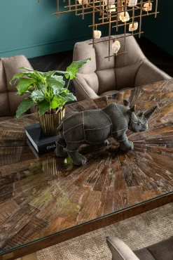 KARE Tisch Conley Brass 180x90cm