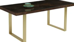 KARE Tisch Conley Brass 180x90cm