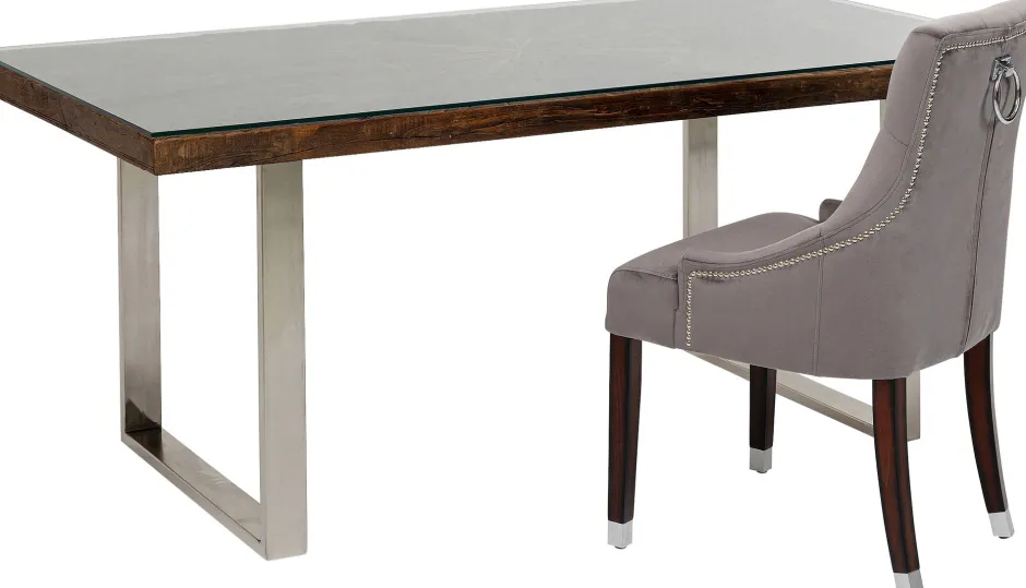 KARE Tisch Conley Chrom 180x90